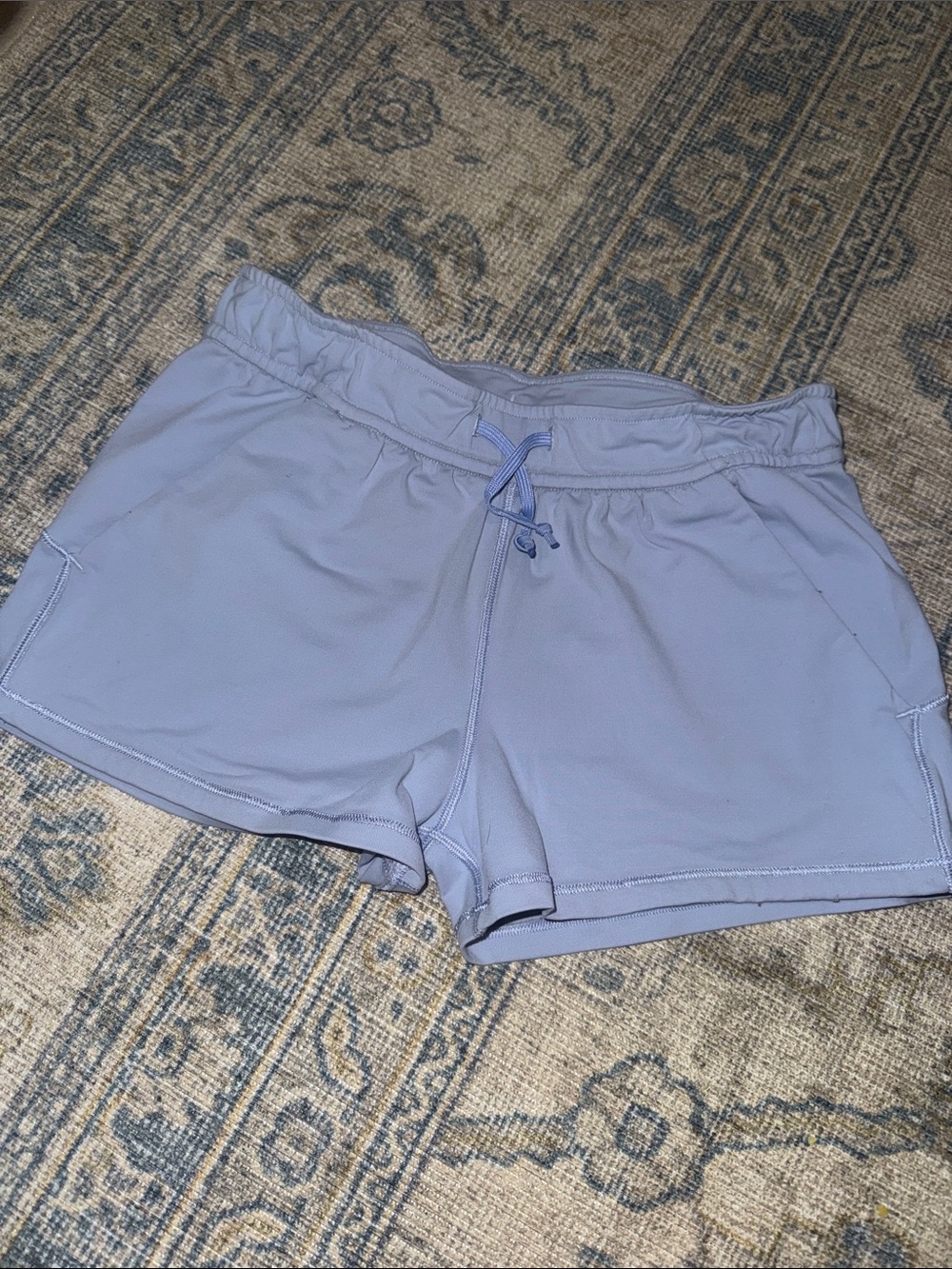 Ivivva Light Lavender Athletic Drawstring Shorts